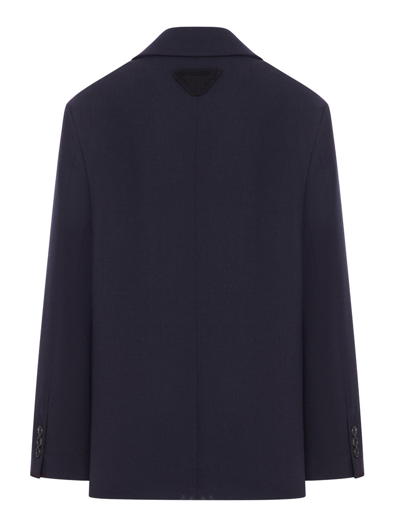 SINGLE-BREASTED WOOL JACKET