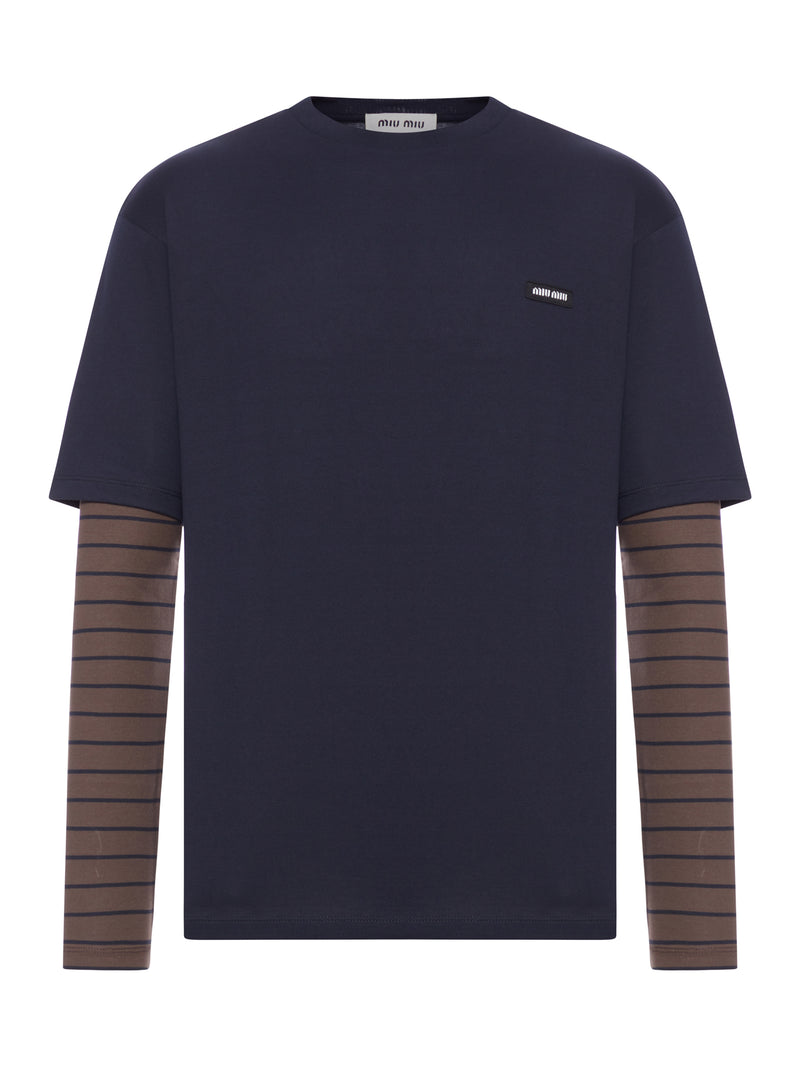 MULTILAYER JERSEY T-SHIRT