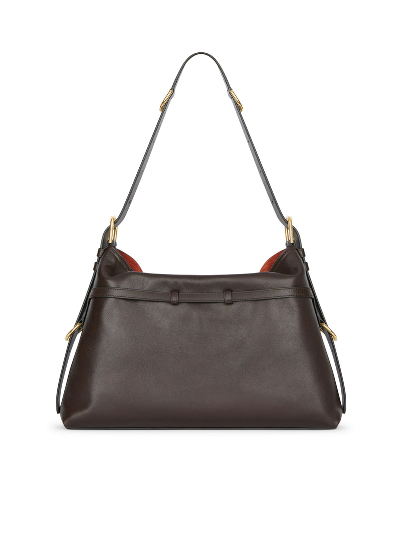 VOYOU MEDIUM BAG IN GLOSSY LEATHER