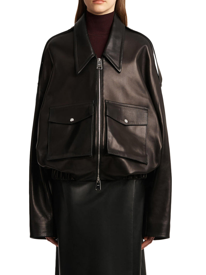 OWEY LEATHER JACKET