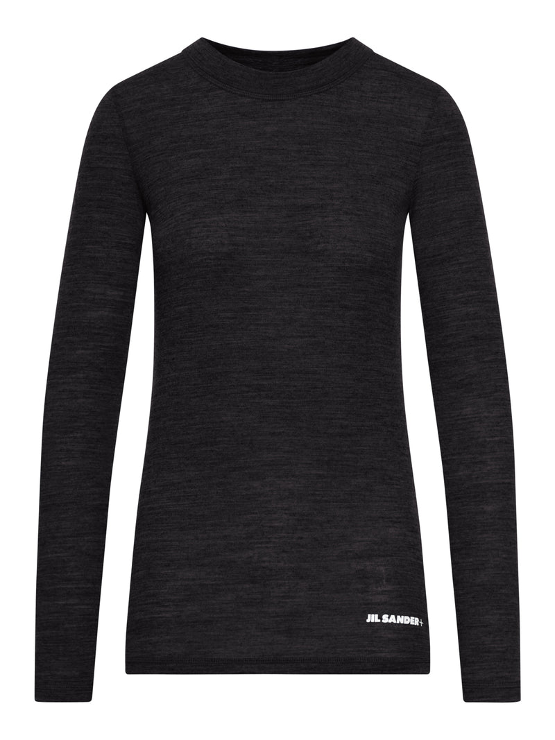 LONG-SLEEVED T-SHIRT WITH PRINTED LOGO