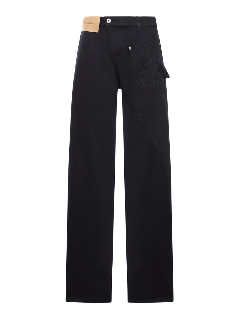 TWISTED LEG WORKWEAR JEANS