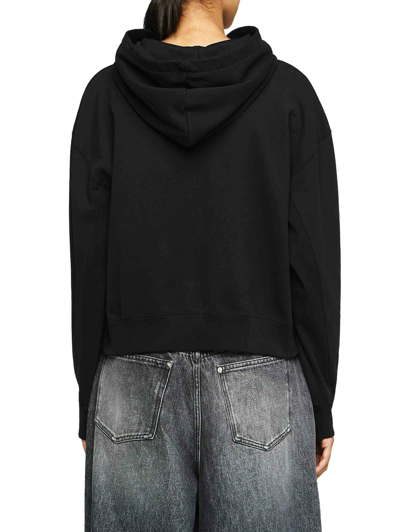 JWA ANCHOR LOGO CROPPED SWEATSHIRT