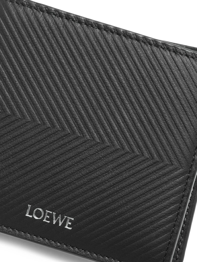 TEXTURED CALFSKIN BIFOLD WALLET