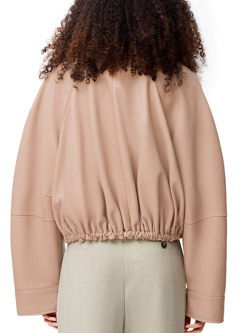 BALLOON JACKET IN NAPPA LAMBSKIN