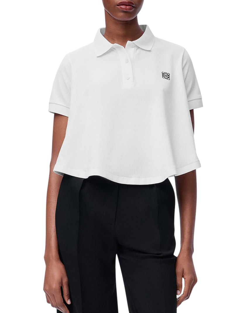 TRAPEZE POLO IN COTTON