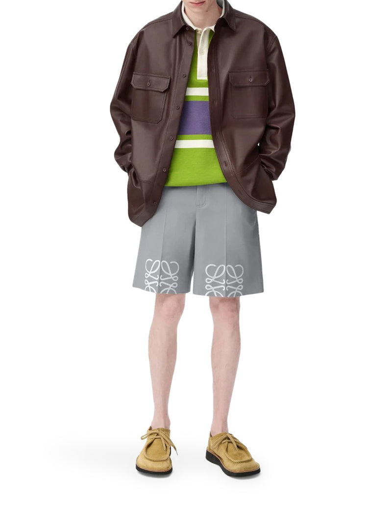 COTTON ANAGRAM SHORTS