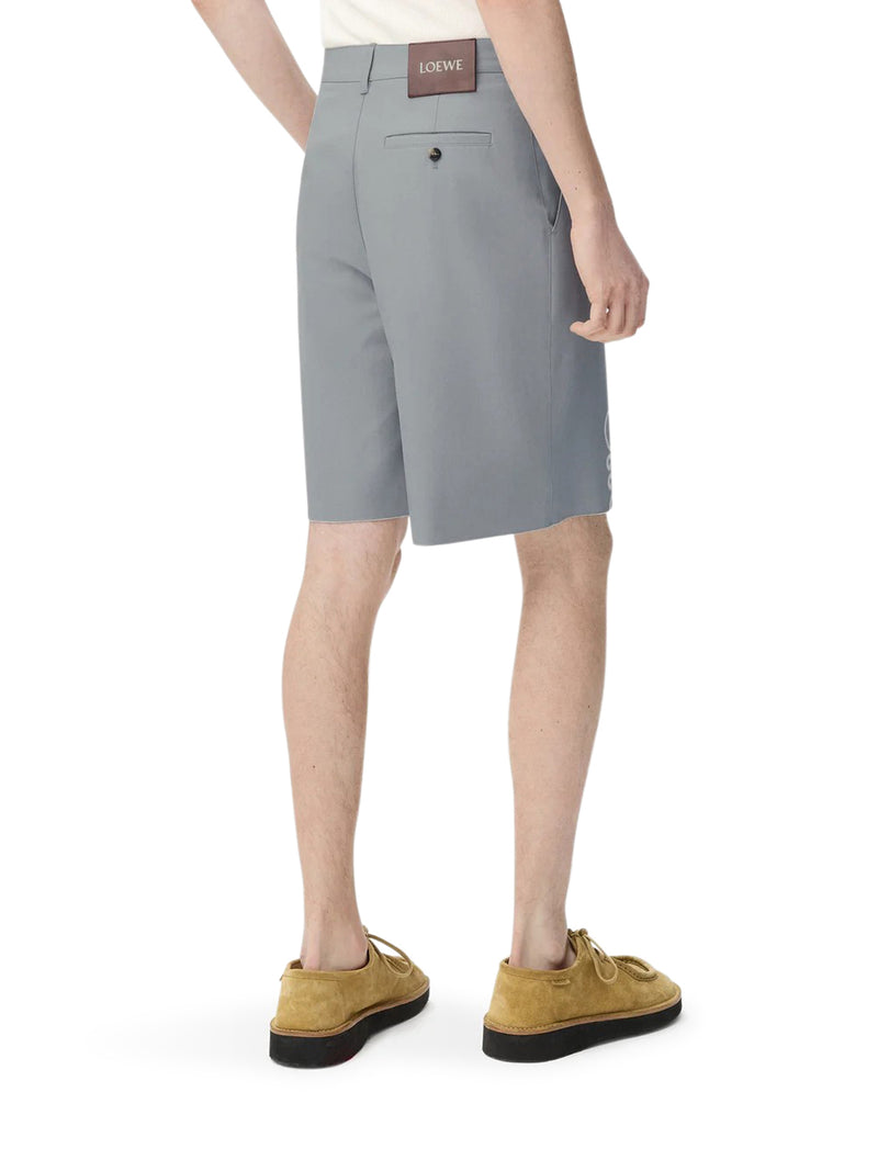 COTTON ANAGRAM SHORTS