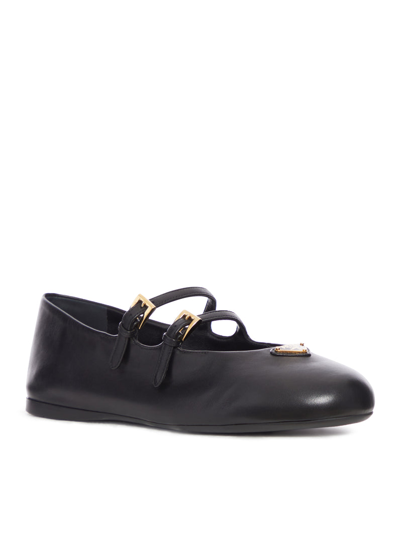 NAPPA LEATHER BALLERINAS