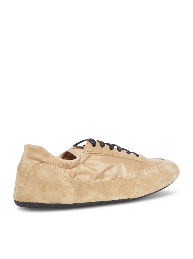 COLLAPSE SNEAKERS IN RE-NYLON AND SUEDE