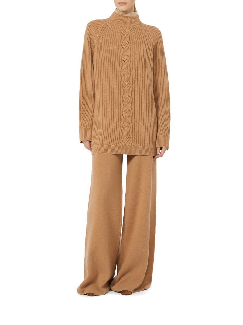 JUDY WOOL AND CASHMERE TROUSERS