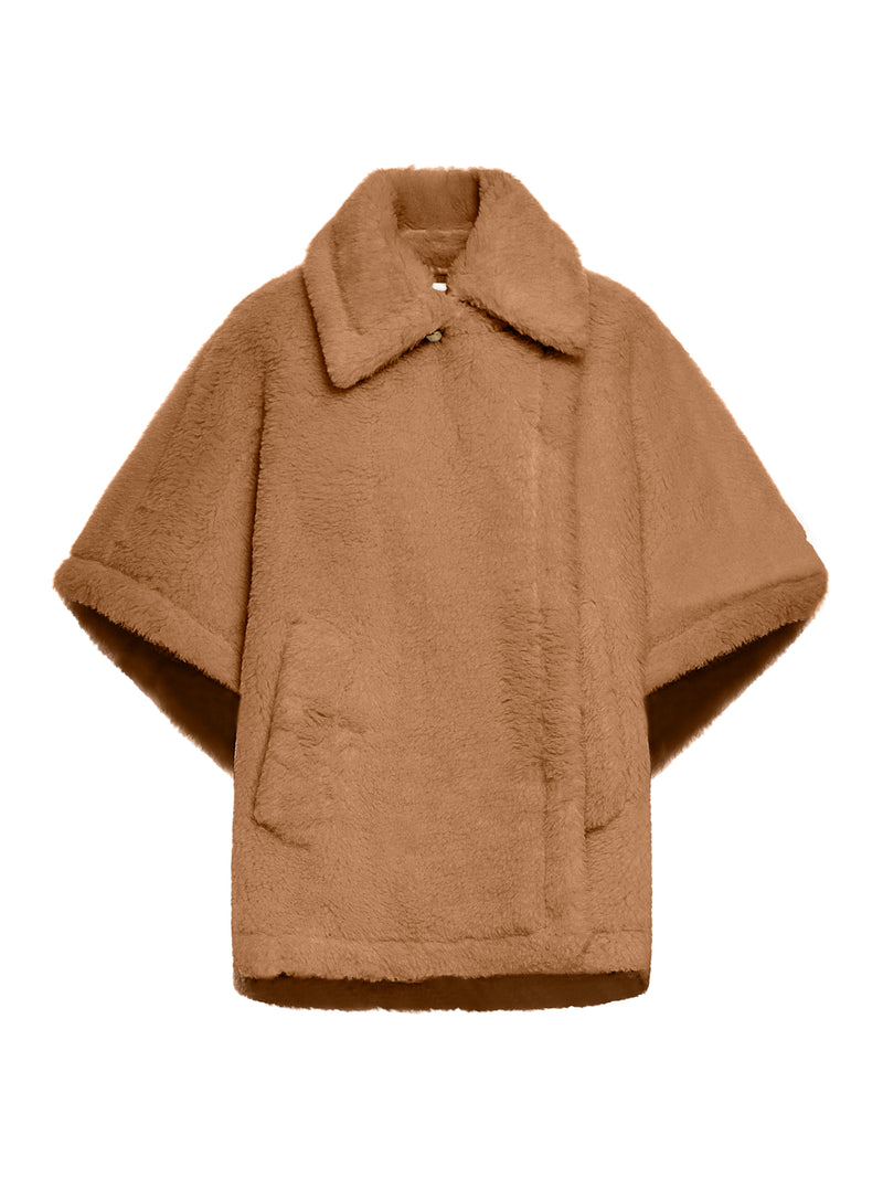 TEDDY FABRIC CAPE