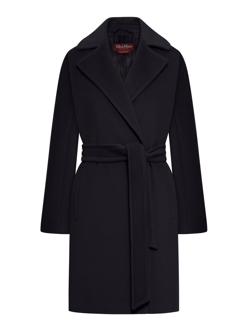 SCIRE BEAVER WOOL ROBE COAT