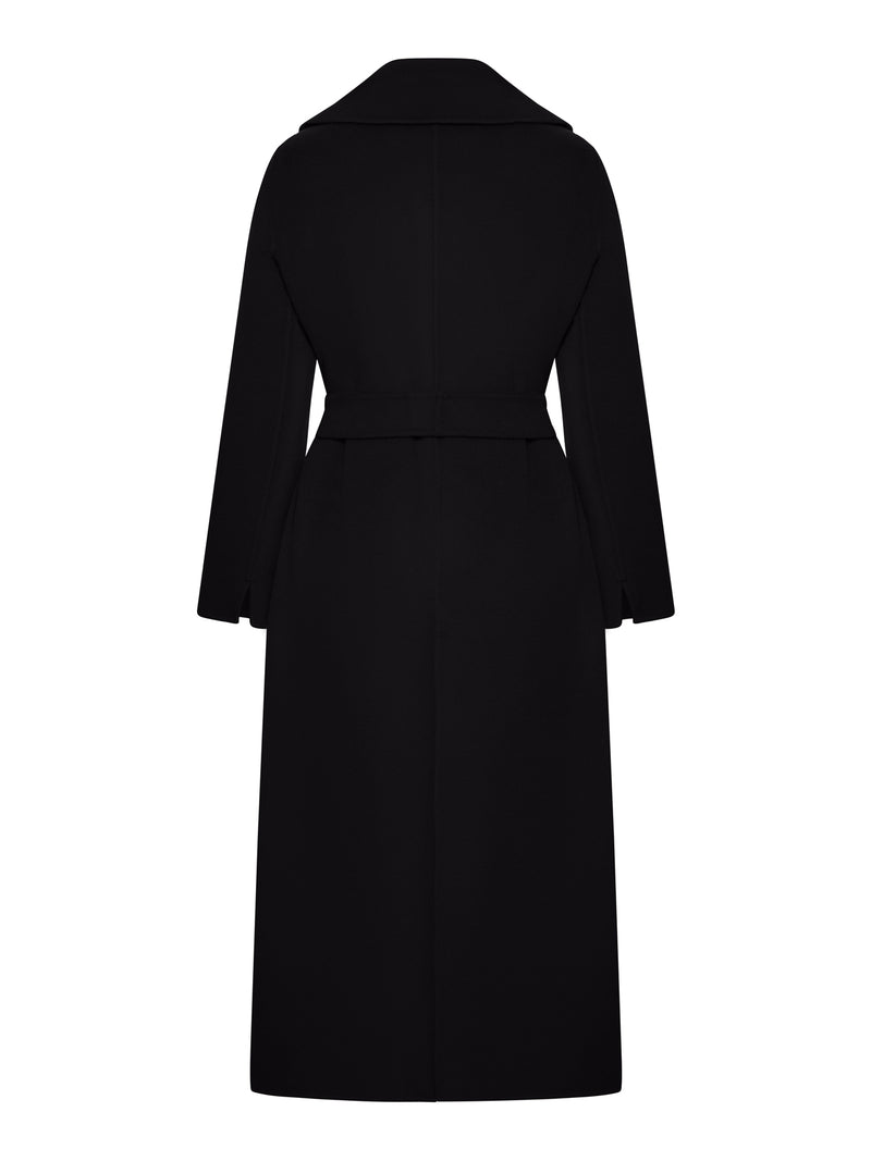 WOOL DRAP ROBE COAT
