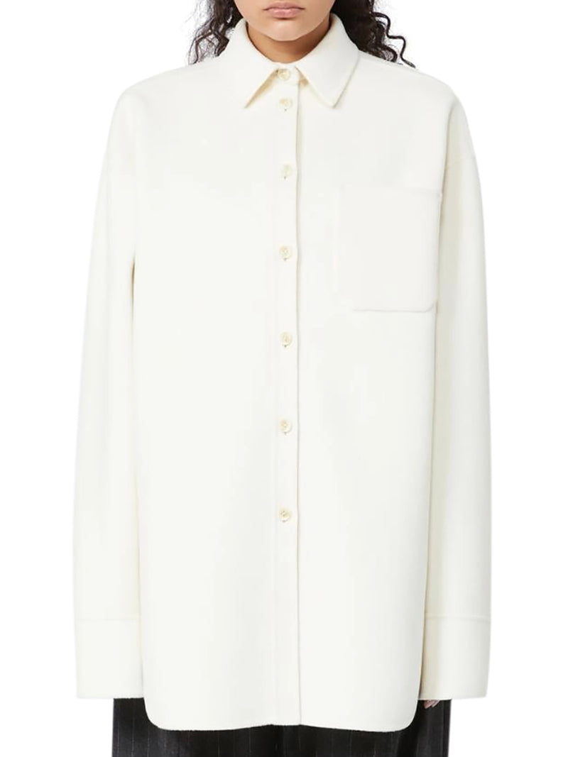 OVERSIZED RIBER WOOL SHIRT