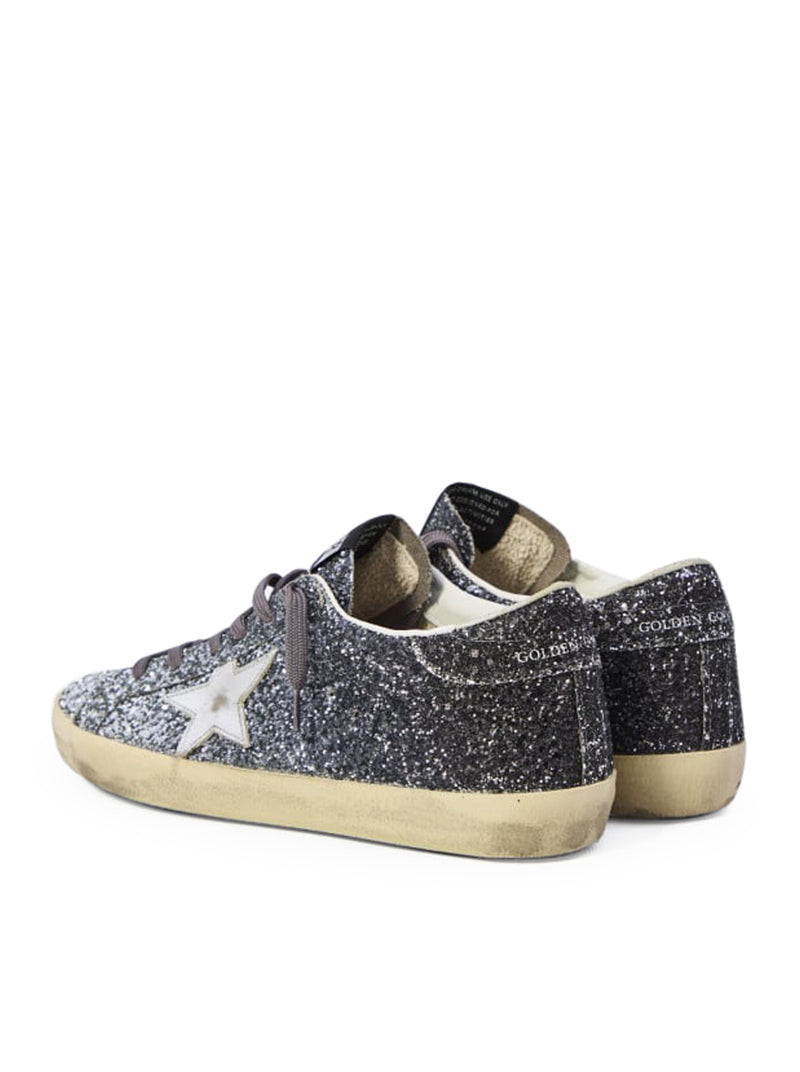 SUPER-STAR SNEAKERS WITH GLITTER