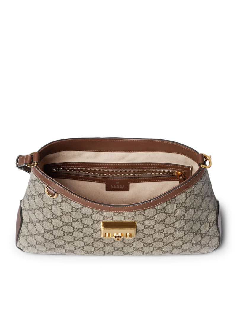 LARGE PADLOCK SHOULDER BAG