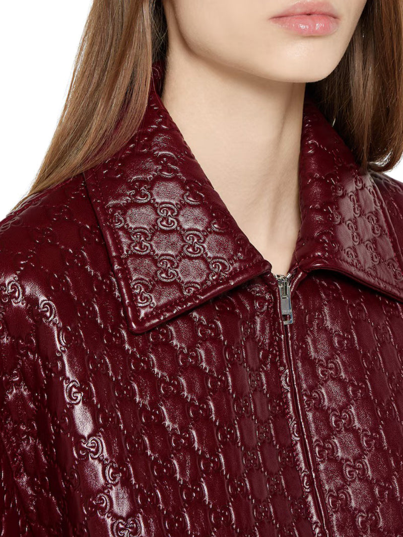 OVERSIZE JKT ALL OVER GG EMBOS