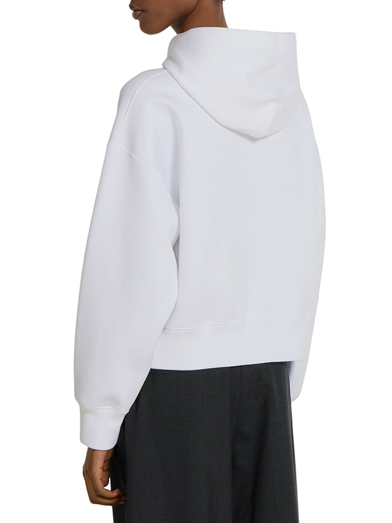 PRINTED COTTON HOODIE