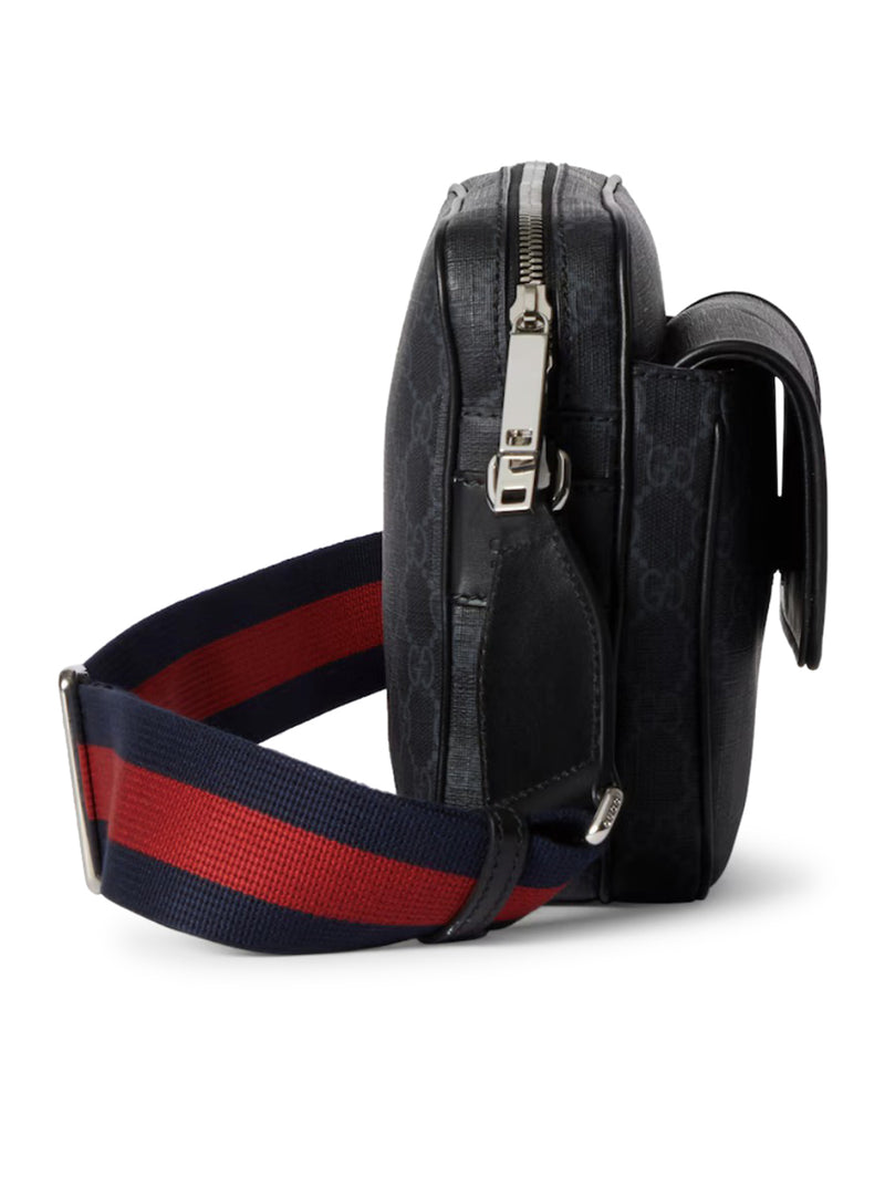 SMALL BLACK GG SHOULDER BAG