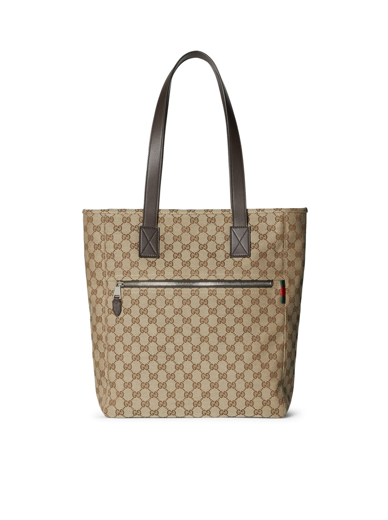 MEDIUM SIZE GG FABRIC SHOPPING BAG