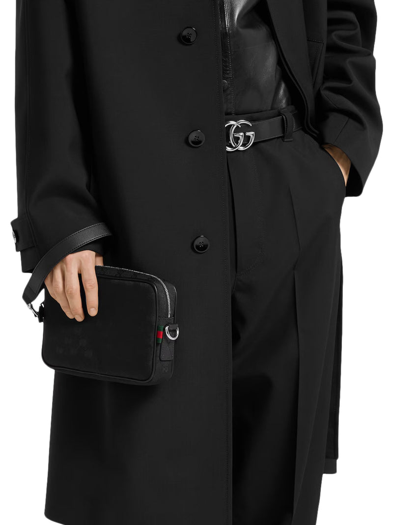 SMALL FABRIC SHOULDER BAG