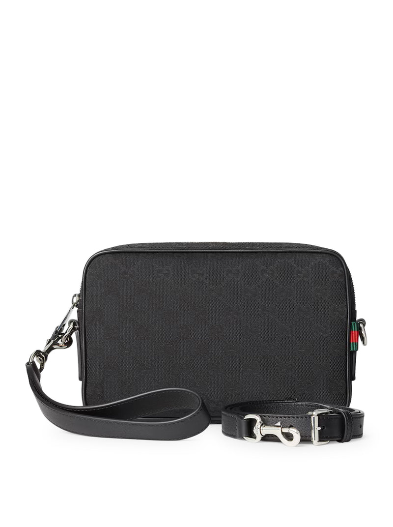 SMALL FABRIC SHOULDER BAG