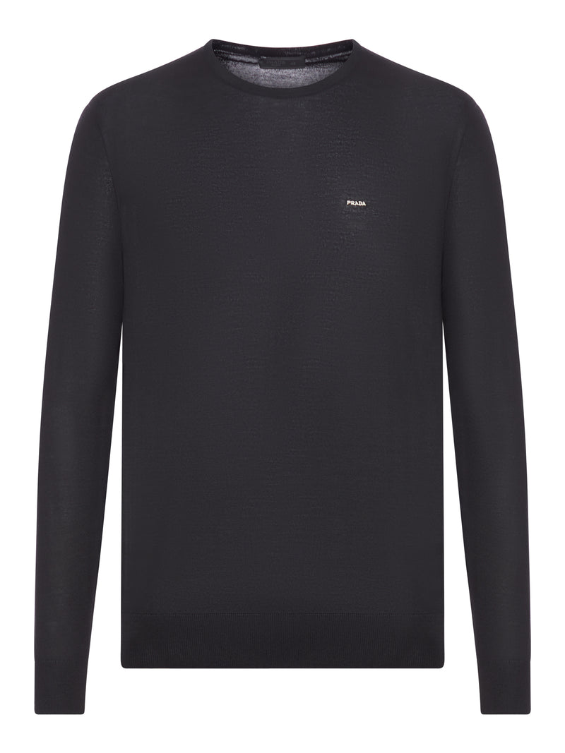 SUPERFINE WOOL CREWNECK SWEATER