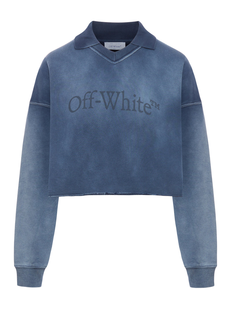 CROPPED SPRAY SWEATSHIRT