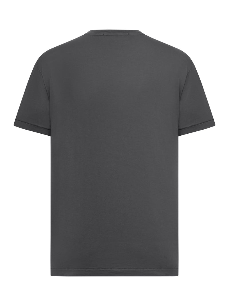 COTTON T-SHIRT WITH LOGO COMPASS