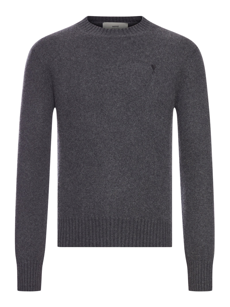 AMI DE COEUR CASHMERE CREW NECK SWEATER