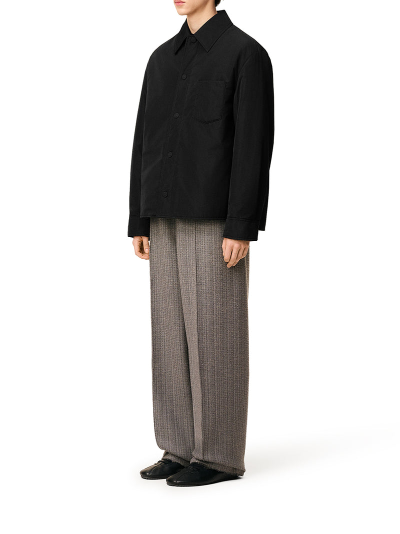TAFFETA PADDED OVERSHIRT