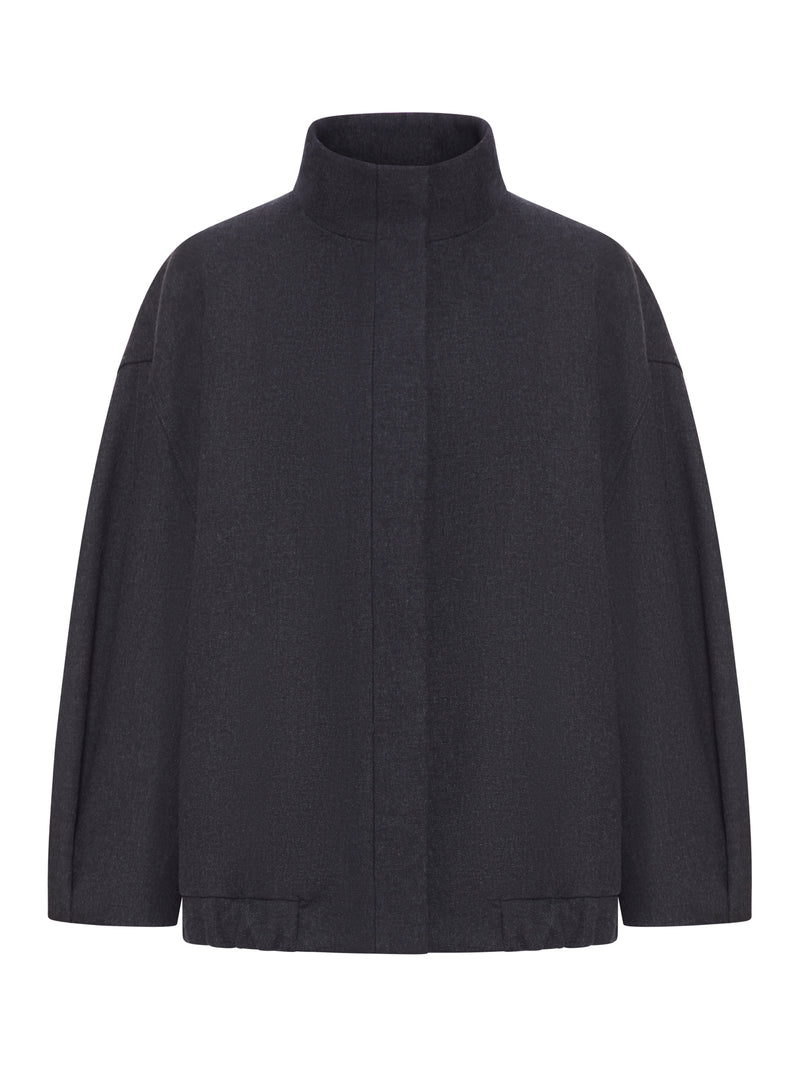 STRUCTURED WOOL JACKET