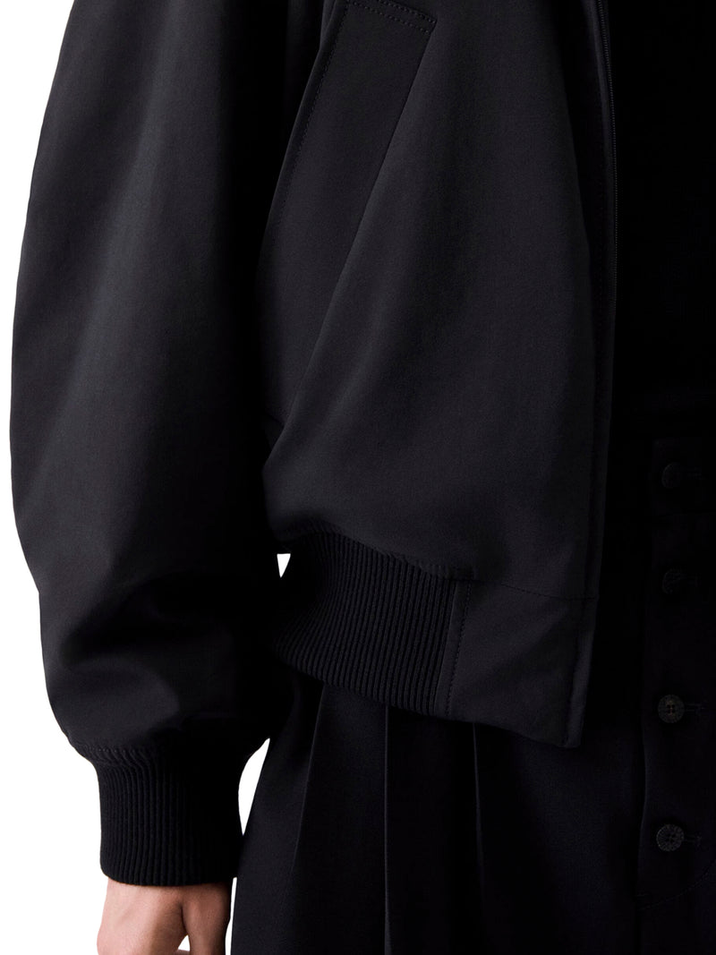 LE BOMBER AERO JACKETS WITH A RAISED COLLAR