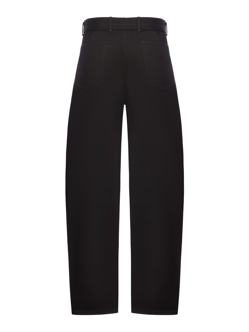 TWISTED BELTED PANTS