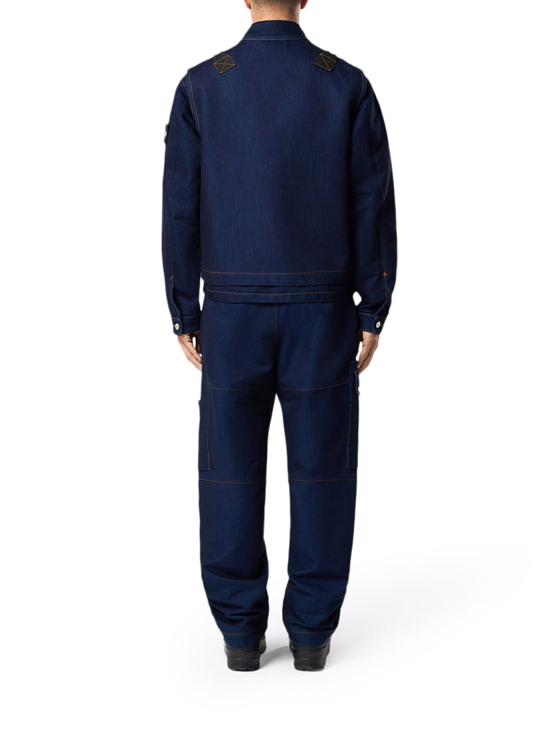 LOOSE CARGO PANTS WITH ASYMMETRIC POCKETS