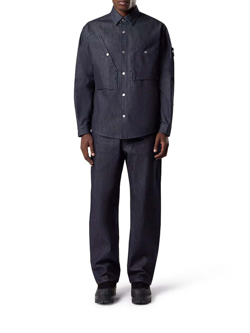 JEANS INDIGO DENIM-RAW