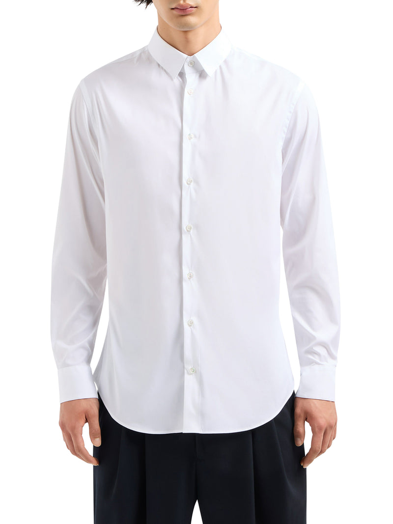 SLIM FIT COTTON SHIRT