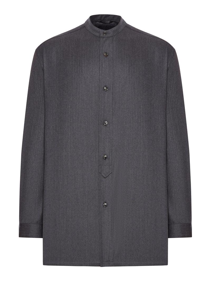 TAILORED WOOL SHIRT