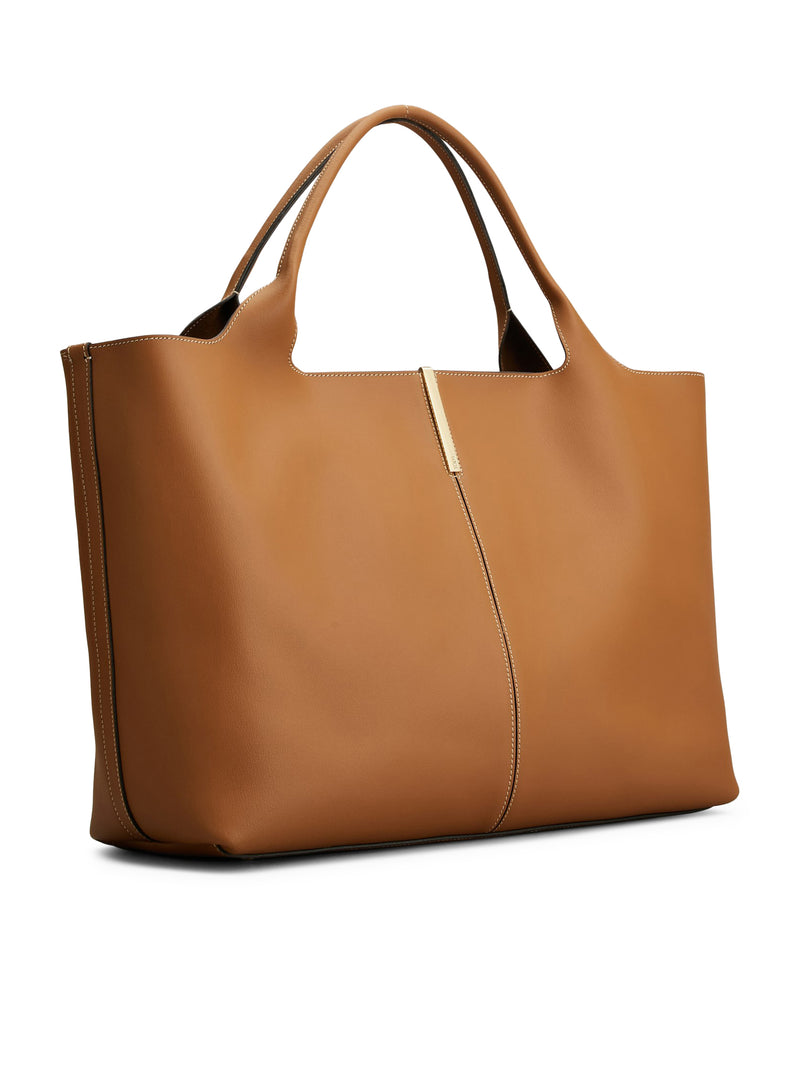 MEDIUM LEATHER SHOPPING BAG