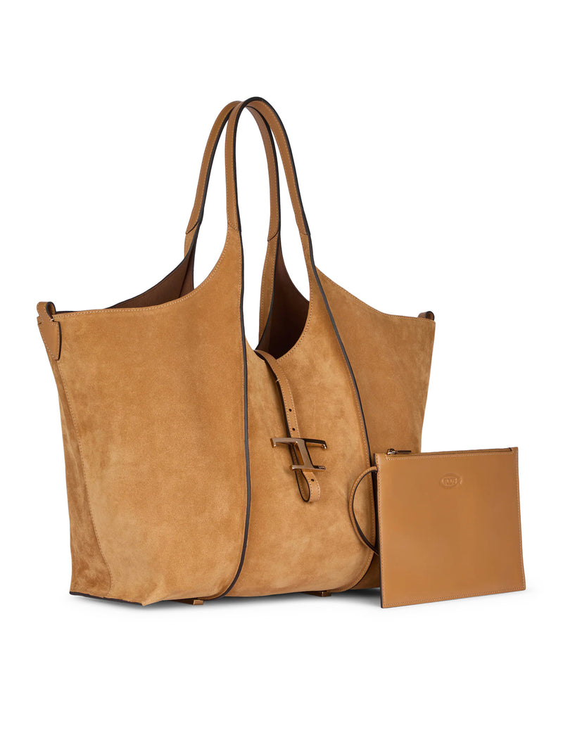 TIMELESS MEDIUM SUEDE SHOPPING BAG