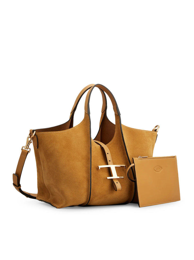 TIMELESS MINI SUEDE SHOPPING BAG