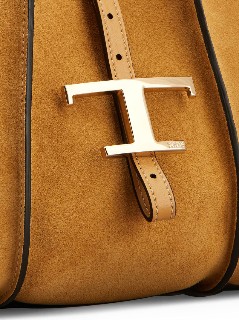 TIMELESS MINI SUEDE SHOPPING BAG