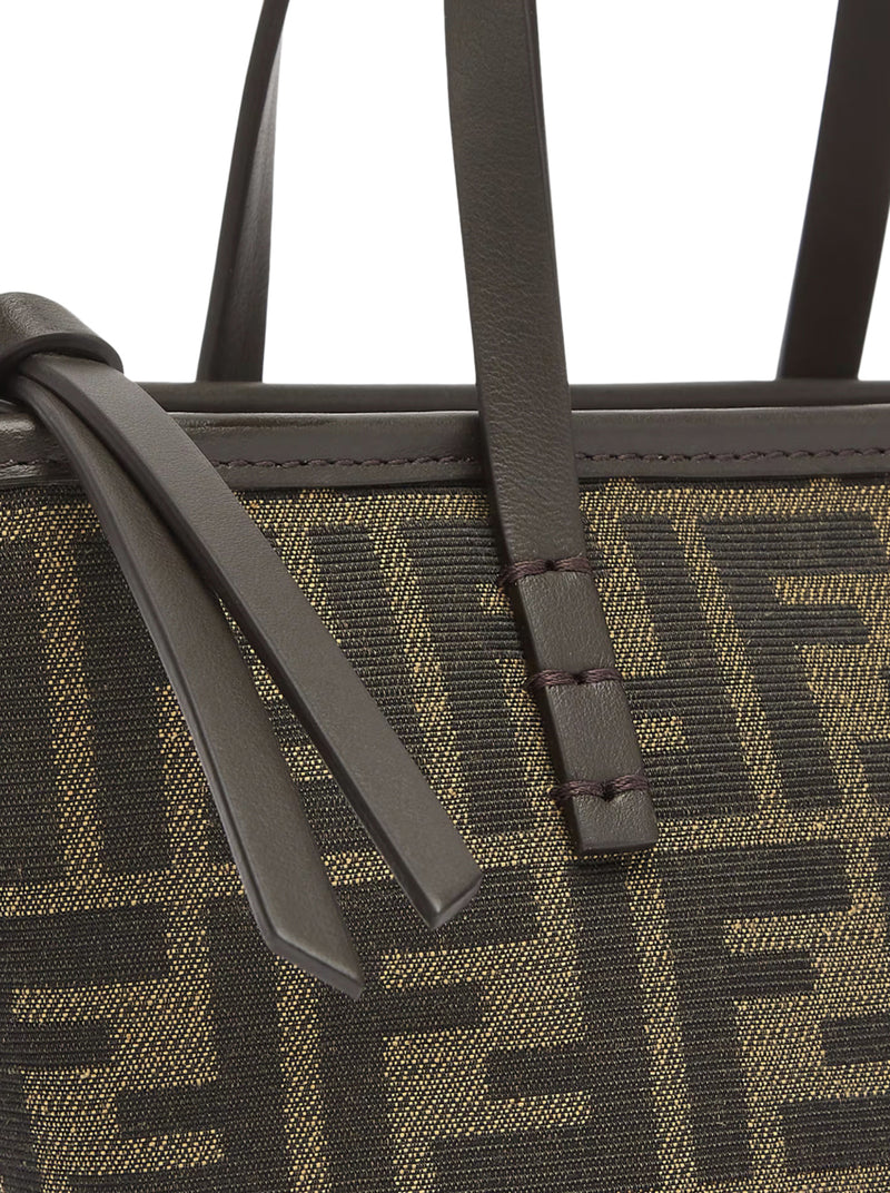 ROLL MINI IN JAQUARD FF BROWN