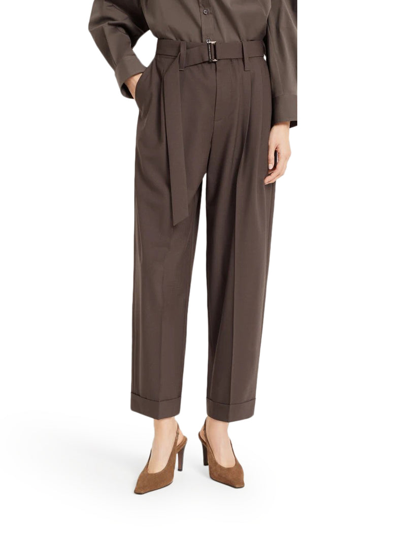 BAGGY TAILORED WOOL TROUSERS