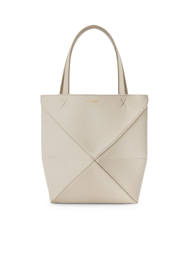 MINI PUZZLE FOLD LEATHER BAG