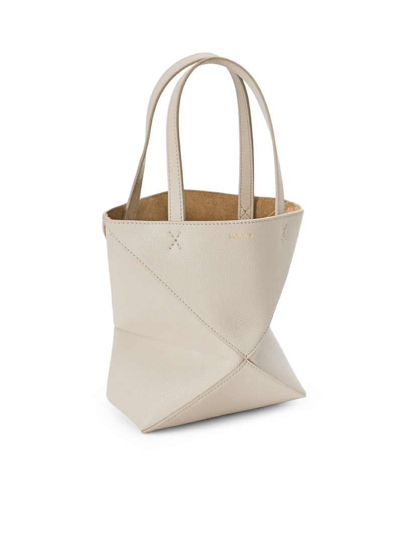 MINI PUZZLE FOLD LEATHER BAG