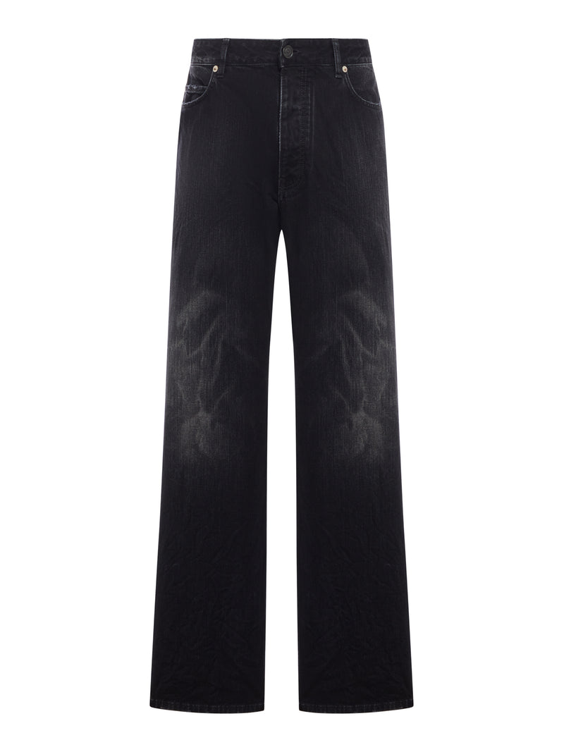 WIDE LEG DENIM JEANS