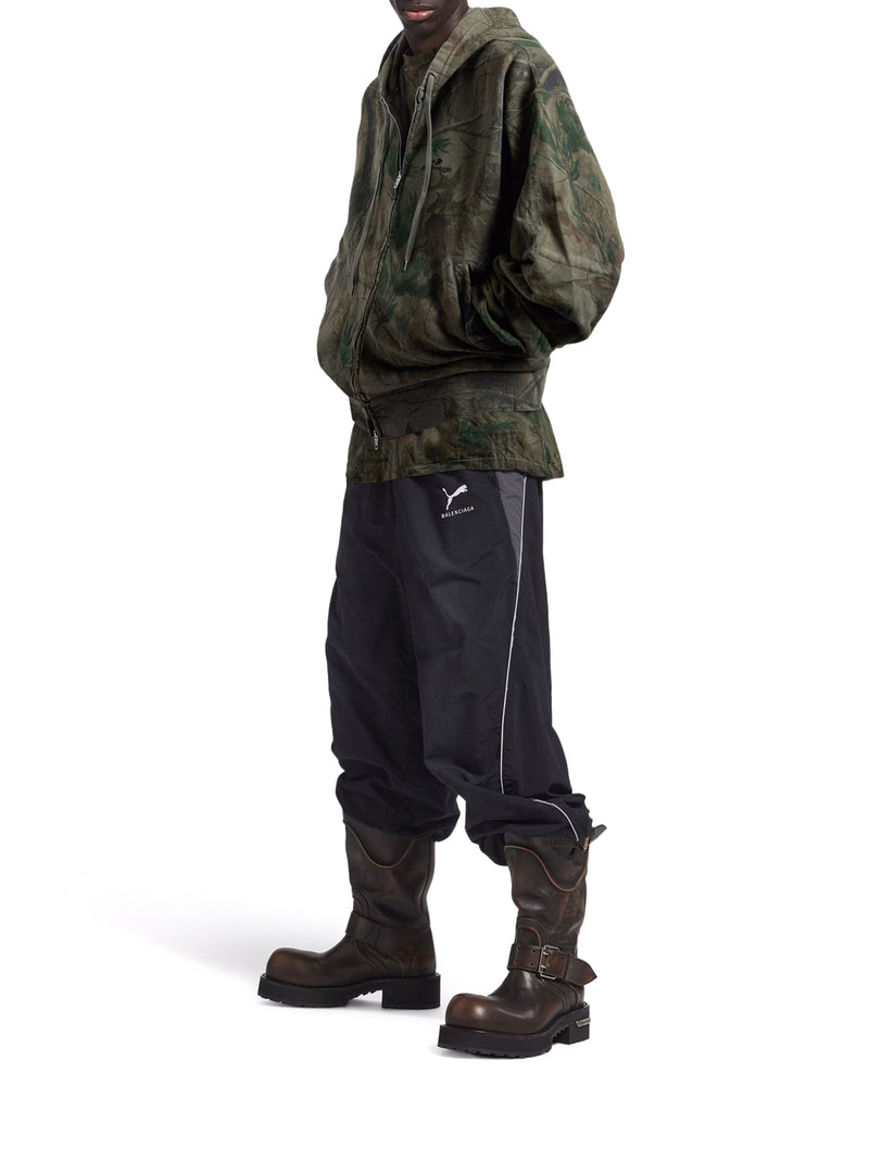 DIAMOND B OVERSIZED ZIP HOODIE