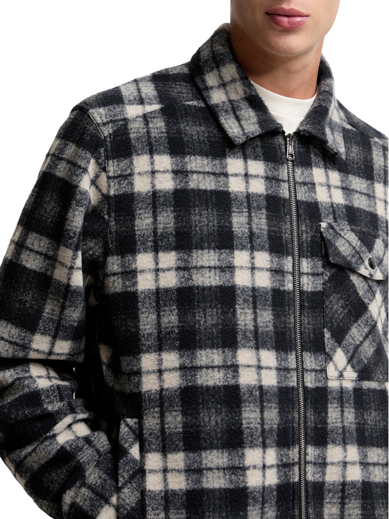 LONG-SLEEVED TARTAN SHIRT